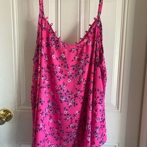 Torrid Pink Floral Camisole Top